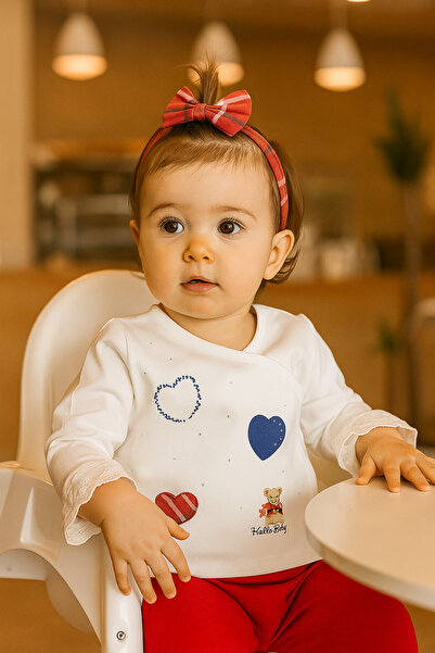 Aydodo Plaid Girl 4 Piece Baby Set