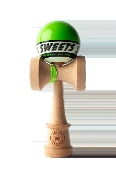 SWEETS Kendama Starter,Amped, GREEN