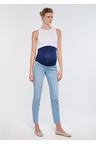 Mavi Vanessa Casual Puslu Açık Jean Pantolon 1043284482