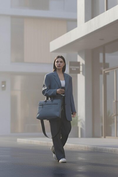 Brandsmiths حقيبة كمبيوتر محمول من نوع Ash (رمادي رماد)