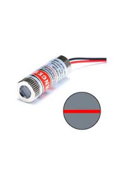 Genel Markalar 12Mm 650Nm 5Mw Kırmızı Çizgi Kafalı Lazer