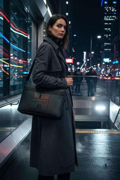 Brandsmiths Onyx (Black) Align Laptop Bag