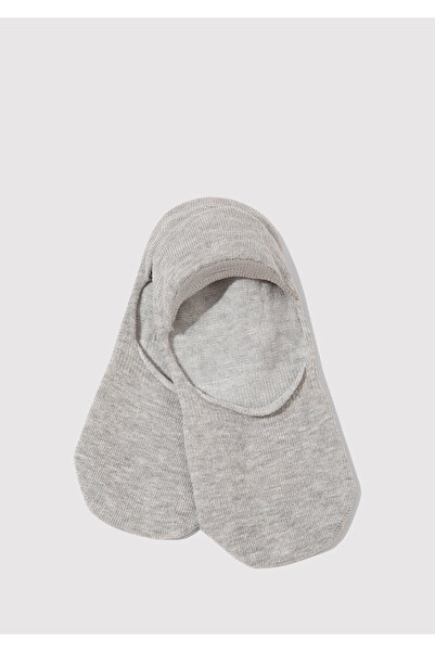 Mavi 2 Pack Gray Black Ballerina Socks 198484 -900