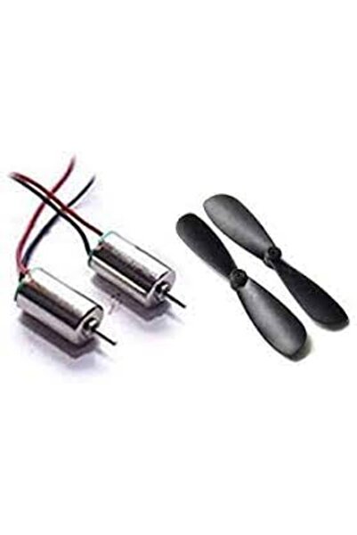 Arduino 820 Çekirdeksiz Dc Motor (2 Adet + 2 Pervane) (Mini Drone Motoru)