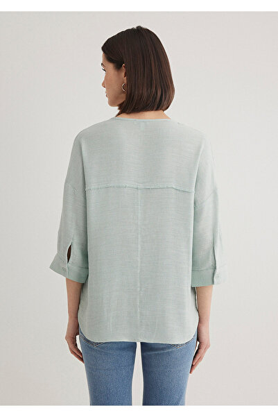 Mavi Πράσινη μπλούζα με λαιμόκοψη 121357 -70808
