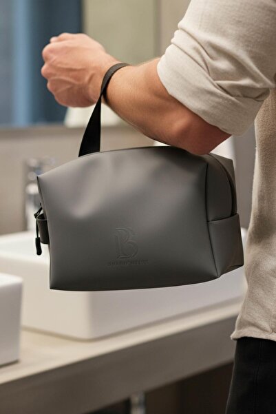 Brandsmiths حقيبة العناية الشخصية من آش (رمادي رماد)