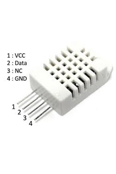 Arduino Dht22 Sıcaklık Ve Nem Sensörü - Am2302