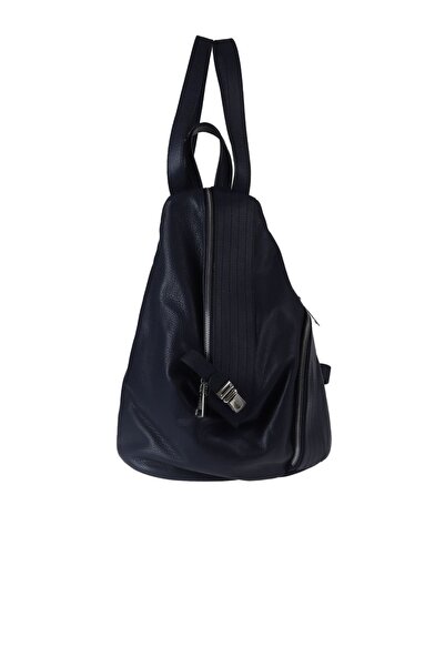 Bueno Shoes Δερμάτινο γυναικείο σακίδιο πλάτης Navy Blue - Flotter Model 01wb...