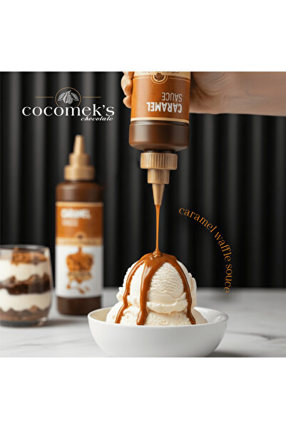 COCOMEKS Karamelli Waffle Krep Pankek Sosu 300 GR