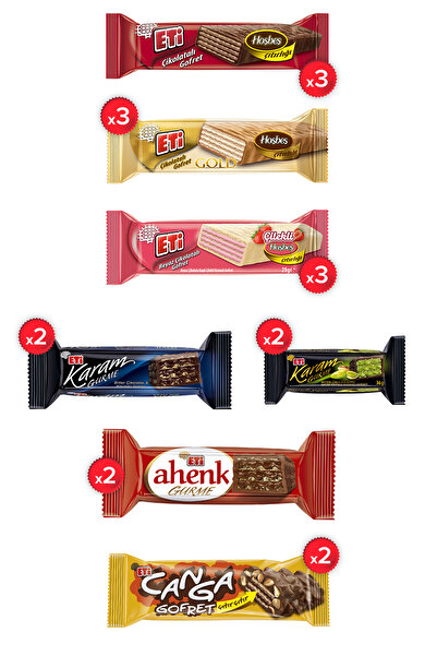 Eti Gofret Paketi (17 Adet)