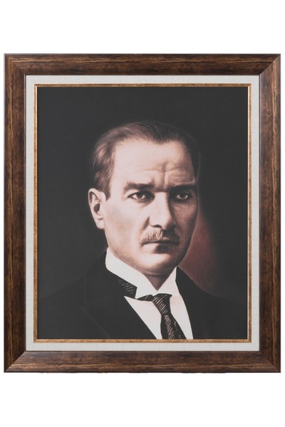 Atatürk Portresi 64x75cm (0341 Kravatlı)