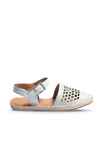BUENO Shoes Mavi Deri Kadın Sandalet 01wl0453