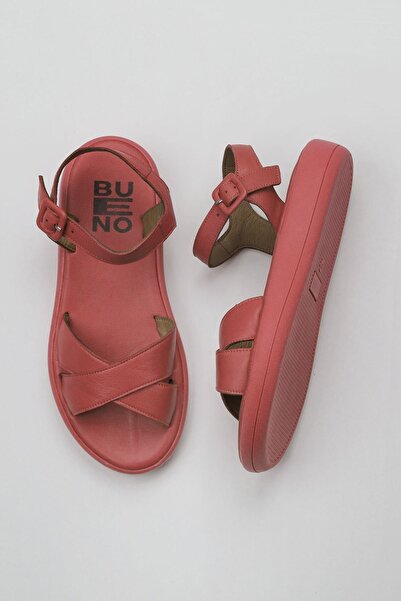 Bueno Shoes 01wy2301 Model Coral Leather Γυναικεία Σανδάλια