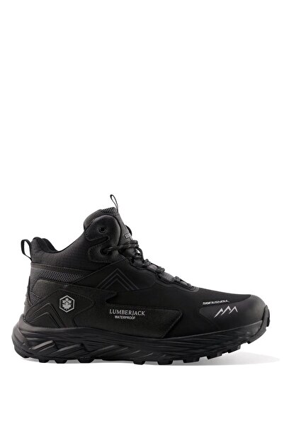 lumberjack 101386637 Burk Siyah-Siyah Erkek Waterproof Outdoor Bo