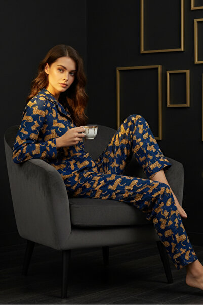 STRAWBERRY Pamuklu Düğmeli Pijama Takım