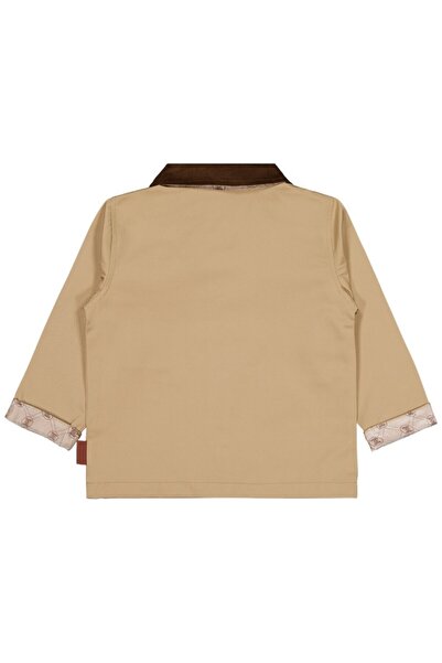 Pierre Cardin Shirt Collar 2-5 Years Old Coat - Beige 5-6 Years Old