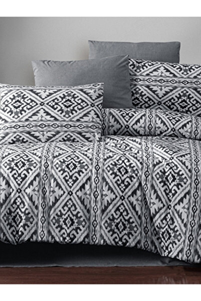 Sudemhome Double Ranforce Fitted Sheet Duvet Cover Set