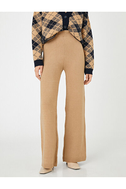 Koton Triko Pantolon Bol Paça Beli Lastikli