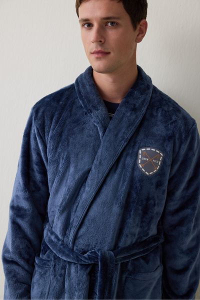 Penti Indigo Men's Robe