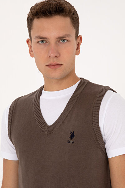 U.S. Polo Assn. Men's Mink Sweater 50316843-Vr052