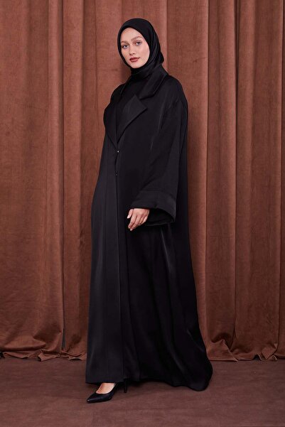 Levidor Organza Black Ferace - Λεπτομέρεια γιακά