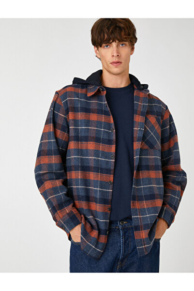 Koton Плед "Лісоруб Гомлегі" з кишенями в клітинку