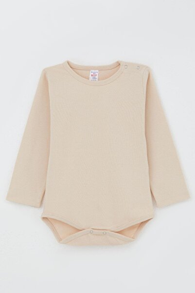 Breeze Cream Colored Snap-On Bodysuit for Baby Boy 9-3 Years