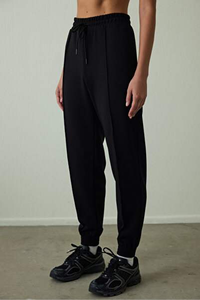 Penti Black Silky Feel Normal Waist Jogger