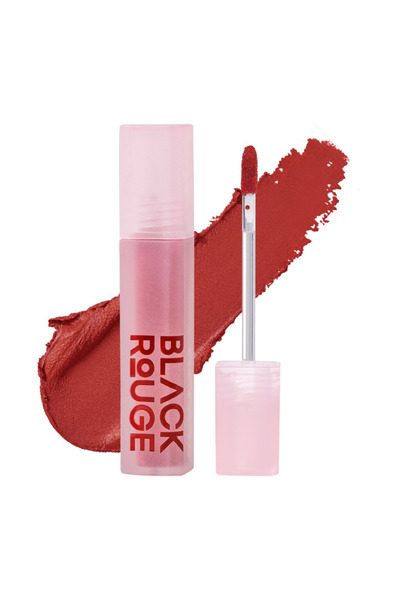 Black Rouge Mat Bitişli Kalıcı Bulaşmayan Kadife Ruj Muddish Cushion Velvet M...