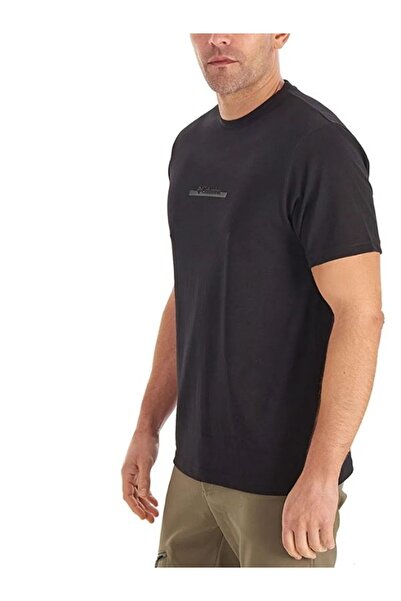 Columbia CS0121 Split Graphic Ανδρικό Μαύρο T-Shirt (9120180-010)