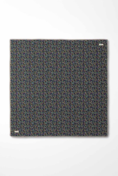 Levidor ΜΙΝΙ ΜΕΤΑΞΥΛΙΝΟ ΦΟΥΛΑΡΙ ΜΕ ΛΕΠΤΟΜΕΡΗ ΣΧΕΔΙΑΣΗ ΜΑΥΡΟ ΒΙΖΟΝ