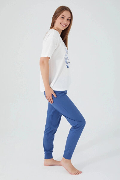 ROLY POLY Rolypoly Spinning Dolphins Set de pijamale cu mâneci scurte pentru femei