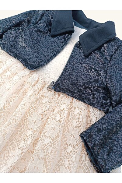 Pinomio Baby&Kids Girl's Sequined Jacket Dress