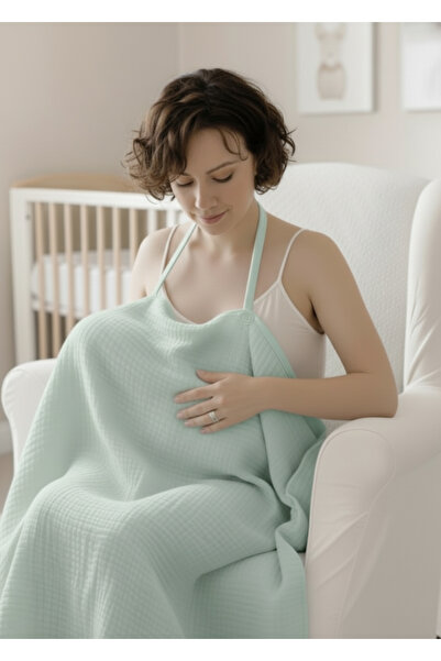 Joyous Mom Kids Κάλυμμα θηλασμού μωρού από μουσελίνα 4 στρώσεων, σαλιάρα που ...