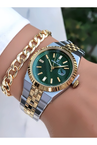 Daniel Klein Original Invoiced 2 Years Warranty 3Atm Waterproof Numerical Women's Wristwatch with Bracelet Gift