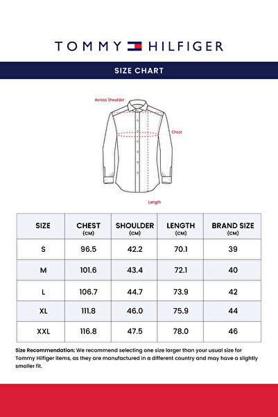 Tommy Hilfiger Mens Sky Blue Solid Slim Fit Cotton Shirt