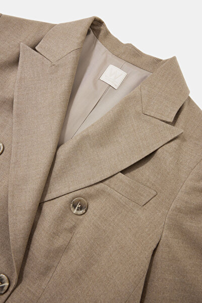 W Collection VIOLET BUTTONED JACKET