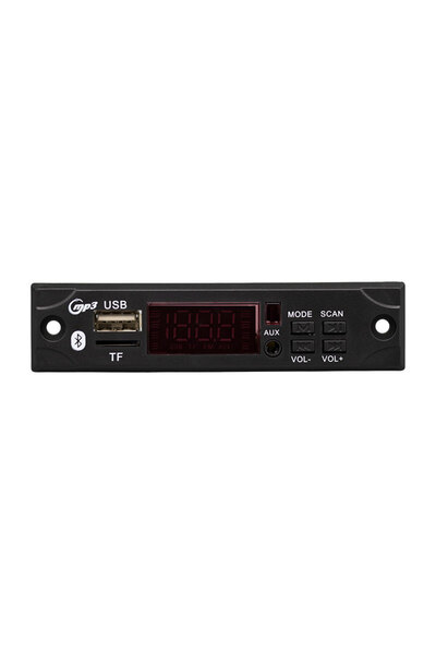 Powermaster M517 Oto Teyp Dijital Player Board USB/AUX/SD/FM/Bluetooth Kumandalı Mikrofonsuz Çeviric