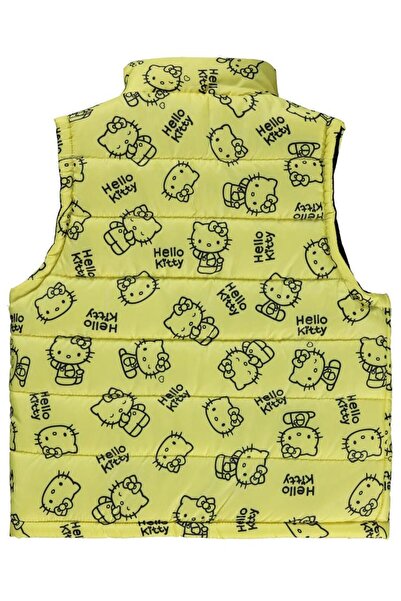 Hello Kitty Girl's Vest Age 2-5 Yellow