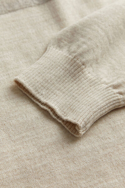 W Collection BEIGE KNIT SWEATER