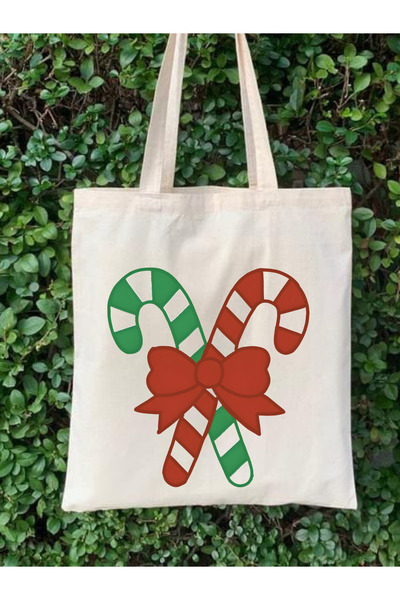 Cemira Πρωτοχρονιά Χριστουγεννιάτικη Πρωτοχρονιά Δώρο Tote Τσάντα υφασμάτινη ...