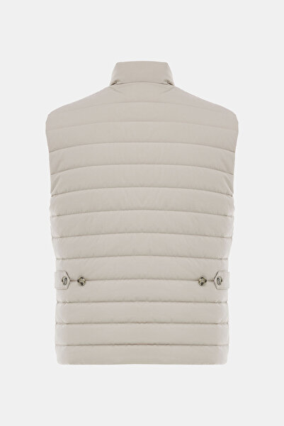 W Collection Stone Buttoned Vest
