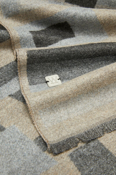 W Collection BEIGE SKATER SCARF