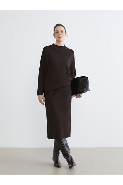 LC Waikiki Peak New Season Elastic Waist Knitwear Skirt