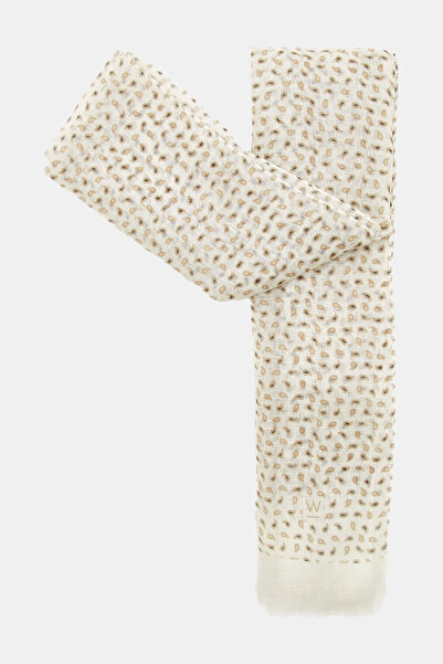 W Collection Ekru Linen Shawl