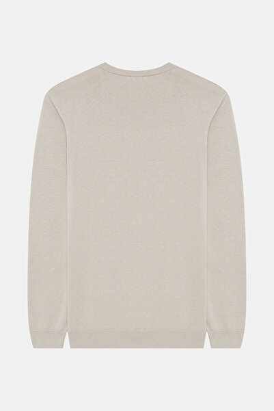 W Collection Stone Polo Neck Long Sleeve Sweatshirt