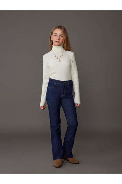 LC Waikiki Plus New Season Spanish Leggings Girls' Jeans