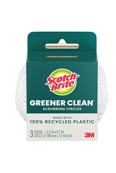 Scotch Brite SCOTCH-BRITE RECYCLED SCRUBBING CIRCLES 3x6