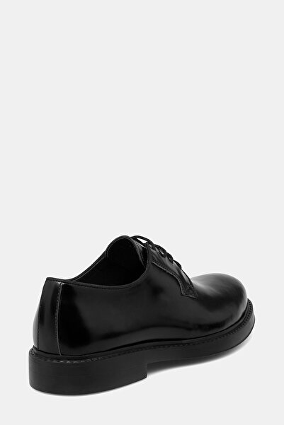 W Collection Black Leather Shoes