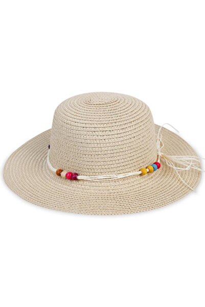 Civil Girls 6-9 Years Old Girl's Straw Hat - Beige Standard